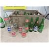 Image 4 : 25 Old Pop Bottles with Faded Wynola Crate ; Stubby, Wishing Well, Sun Crest plus more
