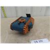 Image 5 : Marx Doughboy Tin Wind Up Tank - Winds + Works But Sticks - Pop up Shooter