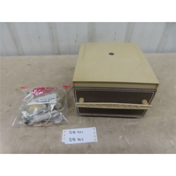 Vintage RCA Tape Recorder - looks like giant Cassette - With Cords