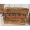 Image 3 : Lot of 2 Wooden Drambuie Boxes 10.5" x 13" x 14.5"