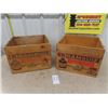 Image 6 : Lot of 2 Wooden Drambuie Boxes 10.5" x 13" x 14.5"