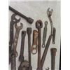 Image 3 : Large Lot of Old Steel Wrenches + Pipe Wrenches