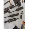 Image 2 : Old Forage Wrenches, Draw Knife, Grease Guns