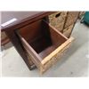 Image 3 : 6 Bin Wicker Storage Cabinet 14.5" x 32"x 39"