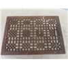 Image 4 : Small Cast Iron Floor Grate 16" x 24" + Gas Hand Iron