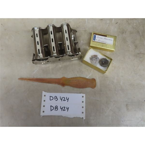 Coin Changer , Indigenous Artifacts, Letter Opener