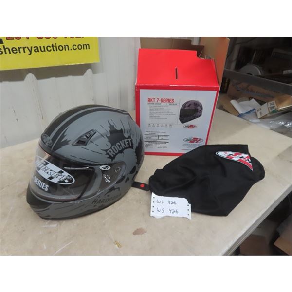 New Joe Rocket Sz XL Snowmobile Helmet RKT 7 Series with Shield
