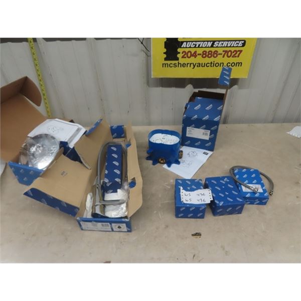 New Plumbing Grohen Tap / Faucet, Grohflex Stainless Steel Flex Pipe plus more