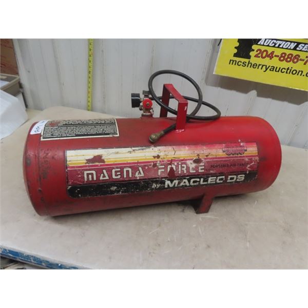 Portable Air Tank with Gauge , Hose , Chuck