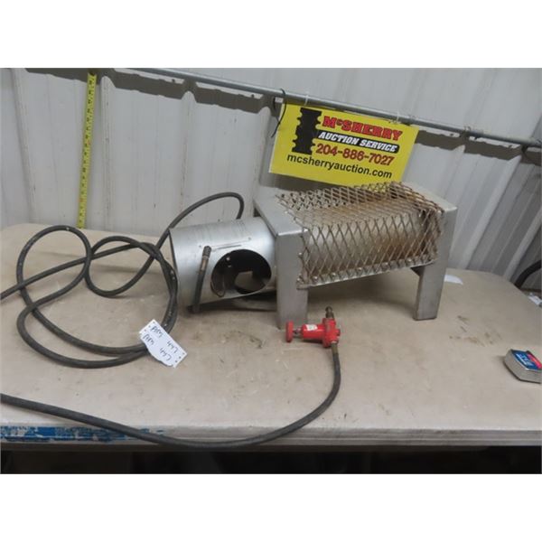 Flagro Model F140 Propane Heater 50 000 to 140 000 BTU