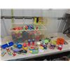Image 1 : Storage Right Full of McDonalds  Toys, Disney + Sesame Street plus more