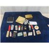 Image 1 : 17 Lighters + Cigarette Containers ; Zippo, New York, Fashion Shop Wpg, Extra Large Lighter, plus mo