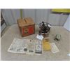 Image 1 : Coleman Model 500 One Burner Stove with Pamphlet & Original Box + Funnel with Box
