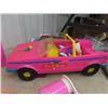 Image 4 : Barbie Accessories; Horse, Doll House Furniture, Car plus more with Storage Bin