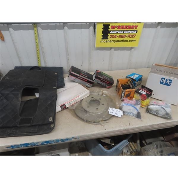 Brake Shoes + Discs, Odds n Ends of Hardware, Winter Fronts plus more