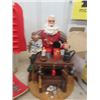 Image 4 : Santa Ornament, Christmas Platter & Decorations, Storage Tub, Small Size Village