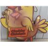 Image 3 : A&W Chubby Chicken Die Cut Wooden Sign 35"x 45"
