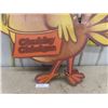 Image 4 : A&W Chubby Chicken Die Cut Wooden Sign 35"x 45"