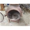 Image 4 : 2 pc Cast Chiminea 52" Tall