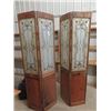 Image 1 : 2 Doors with Stained Glass Look Windows- Needs a Good Cleaning 30" x 78"