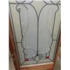 Image 4 : 2 Doors with Stained Glass Look Windows- Needs a Good Cleaning 30" x 78"