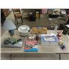 Image 1 : Crock Pot, Lamp, Sony DVD, Christmas Decorations, 3 Jar Cannister Set plus more
