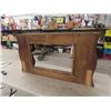 Image 4 : Vintage Buffet Top - No Mirror 9" x 22"x 44"