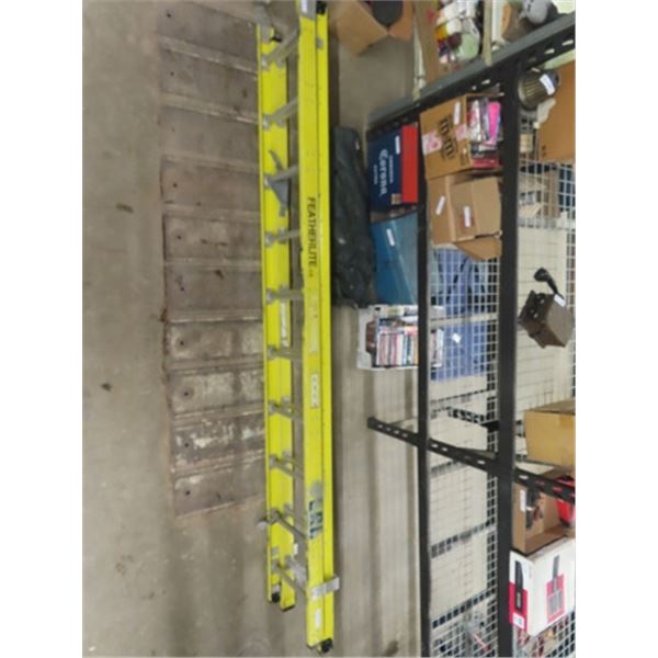 20' Featherlite Fiberglass Extension Ladder