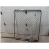 Image 1 : Chain-link Gate with Pole 46" x 55"