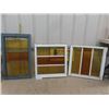 Image 1 : 3 Custom Made Stained Glass Windows; 1) 18" x 30" , 2) 22.5" x 24"