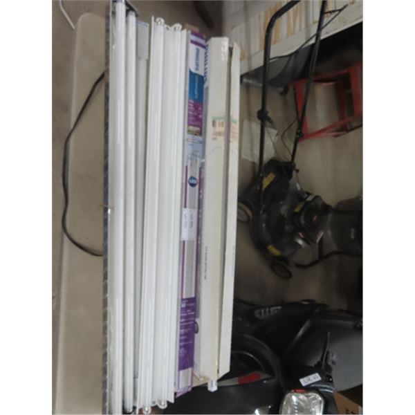 (2) 4 Foot Double  T-8 Fixtures , T5, T8, T12 New Bulbs