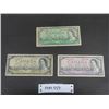 Image 1 : 1954 Canadian ; $1 + $10 + $20  Paper Bills