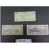 Image 2 : 1954 Canadian ; $1 + $10 + $20  Paper Bills
