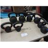 Image 1 : Assorted Kettle Weights; (2) 20kg, 16kg, 10k, 6kg