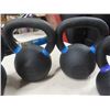 Image 4 : Assorted Kettle Weights; (2) 20kg, 16kg, 10k, 6kg