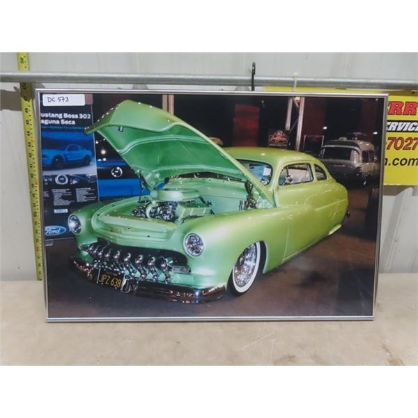 Framed 1950 Mercury Picture 20" x 30"