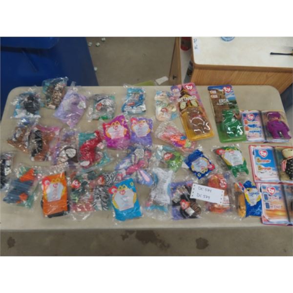 McDonalds TY Beanies ; (15) 1998-99 , (17) 2000-01