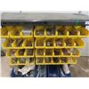 Image 2 : Rolling Cart with 94 Bins Full of Hardware, Bolts, Washers, Clamps, Pins + Much Much More - 18" x 37