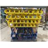 Image 4 : Rolling Cart with 94 Bins Full of Hardware, Bolts, Washers, Clamps, Pins + Much Much More - 18" x 37