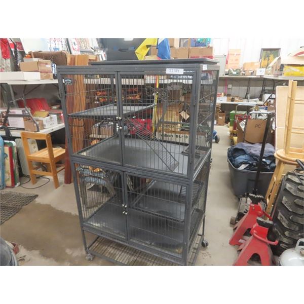 Multi Level Rolling Rodent Cage 24" x 36" x 63"