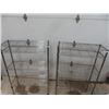 Image 4 : 2 Metal Racks 14" x 36" x 54"