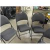 Image 3 : 5 Folding Chairs with Table
