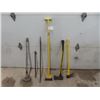 Image 1 : 2 Axes, Heavy Duty  Floor Scraper, Crowbars, Sledge Hammer