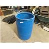 Image 2 : 55 Gal Poly Barrel with Black PVC Sewer Pipe, 1 1/2" Shure Flex Hose plus more