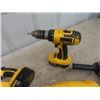 Image 3 : DeWalt 18V Cordless Tools + Charger ; Reciprocating Saw, Circular Saw, Angle Grinder, Drill