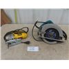 Image 1 : DeWalt DW 317 Jigsaw, Makita 185mm Circular Saw