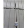 Image 3 : Lightening Rod with White Glass Ball on Wooden Stand 64" Tall
