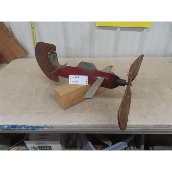 Home Made Airplane Whirly Gig