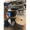 Image 1 : 6 Spools of Various Wires, Partial Roll BX. Telephone Wire Plus others