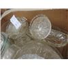 Image 3 : Cut Glass Pyrex, Ashtray, Covered Dish, Bowls, Trays plus more  - Full Box